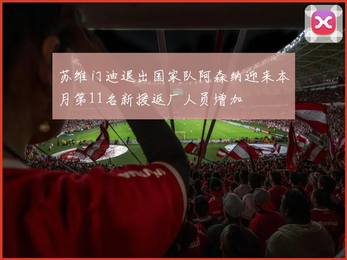 苏维门迪退出国家队阿森纳迎来本月第11名新援返厂人员增加